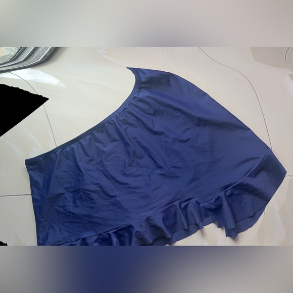 Swim skort skirt/skort navy with ruffle pool, swimming, summer - Picture 11 of 12